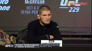 Conor McGregor Khabib Nurmagomedov