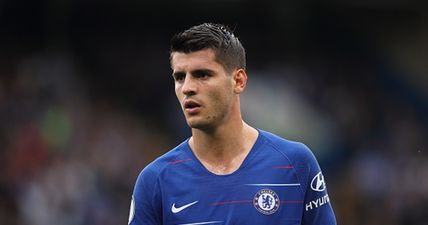 Maurizio Sarri says he can’t boost Álvaro Morata’s confidence after sluggish start