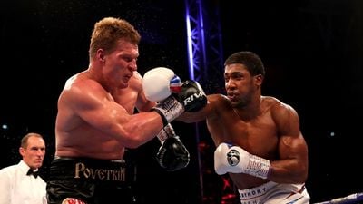 Anthony Joshua retains world titles with brutal knockout of Alexander Povetkin