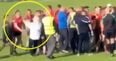 Umpire pushed over and referee smacked onto the ground in Derry GAA brawl