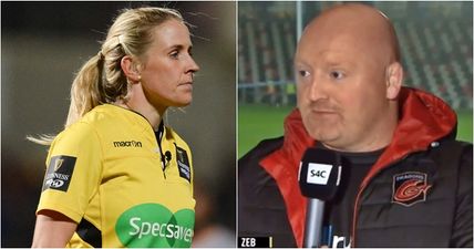 Bernard Jackman labels Joy Neville’s yellow card decision ‘a joke’ after Dragons win