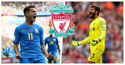 Alisson reveals how Philippe Coutinho persuaded him to move to Liverpool