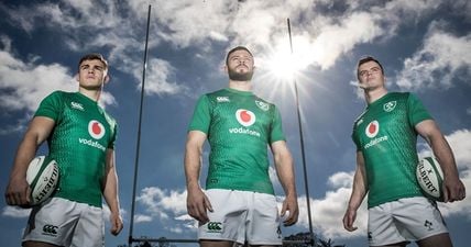 Ireland’s new home jersey features two bold, new features