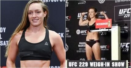 Late UFC 229 weigh-in drama for Aspen Ladd