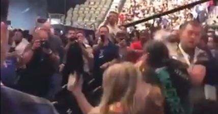 Conor McGregor fans clash with Russians in violent scenes at arena