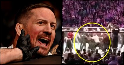 John Kavanagh did his damnedest to protect Conor McGregor during UFC 229 madness