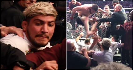 Dillon Danis’ ballsy reaction to Khabib crowd lunge got everyone talking