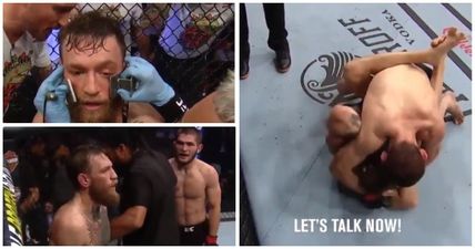 Audio emerges of what Conor McGregor and Khabib Nurmagomedov said to each other during the fight