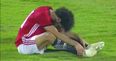 Mo Salah scores for Egypt directly from a corner but withdraws with injury