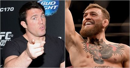 Chael Sonnen has pointed response to those claiming McGregor threw the first punch