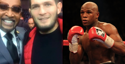 Khabib calls out Floyd Mayweather