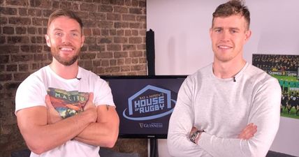 Barry Murphy and Andrew Trimble front our new show, Baz & Andrew’s House of Rugby