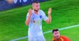 Eric Dier sprints over 20 yards to clatter Sergio Ramos