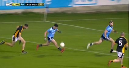 Dublin forward tearing it up against the Underdogs