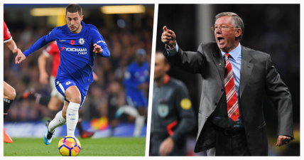 Alex Ferguson tried to persuade Eden Hazard to join Man United instead of Chelsea