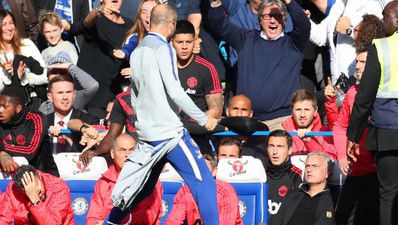 WATCH: José Mourinho baited into touchline scrap after late Chelsea equaliser