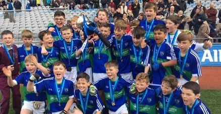 Sons of Nicky Byrne and former Dublin star put on a show for Malahide school in Croke Park