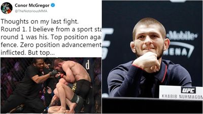 Khabib Nurmagomedov responds to Conor McGregor’s breakdown of UFC 229 fight