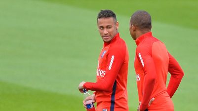 Neymar gives Mbappé little dig after striker dropped for lateness