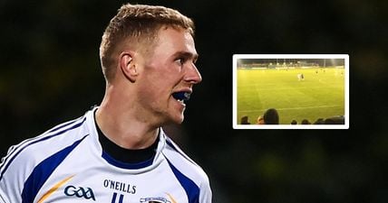 A night behind the goals Paul Mannion was shooting into