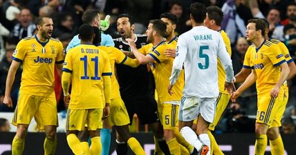 Gianluigi Buffon apologises for Champions League outburst at Michael Oliver