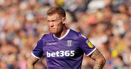 Stoke City manager Gary Rowett reveals that packages have been sent to James McClean