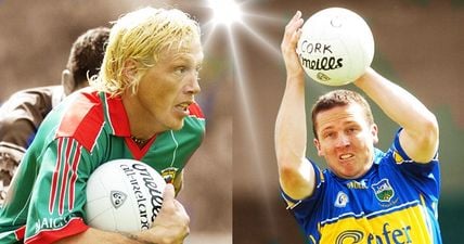 Was the Gaelic football legend left or right-footed?