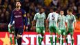 Real Betis shock Barcelona in record breaking seven goal thriller at Camp Nou