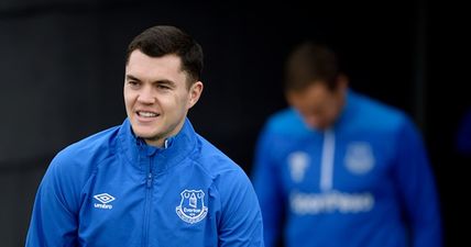 Michael Keane offers Declan Rice some advice on international future