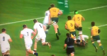 Wallabies denied blatant penalty try as Owen Farrell survives latest tackle controversy