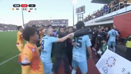 Lukas Podolski and Andres Iniesta involved in mass brawl during J-League match