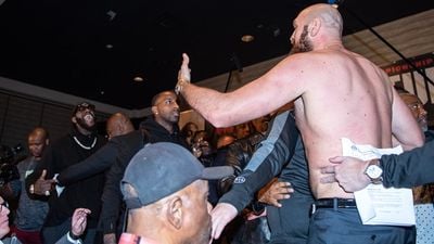 Tyson Fury has a theory on why press conference melee took place