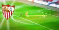 Sevilla goalkeeper saves defender’s bacon with outrageous speed to prevent cock-up goal