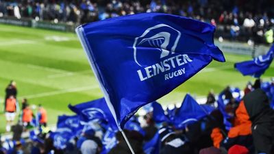 It has all kicked off between Leinster fans and Bath… over banned flags