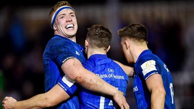 Jordan Larmour’s magic moment gets Leinster juggernaut back motoring