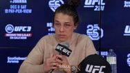 Joanna Jedrzejczyk fronts up in post-fight interview after another tough loss