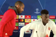 Thierry Henry stares young defender down after some bad manners