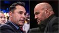 Oscar De La Hoya challenges Dana White to actual fight on Canelo undercard