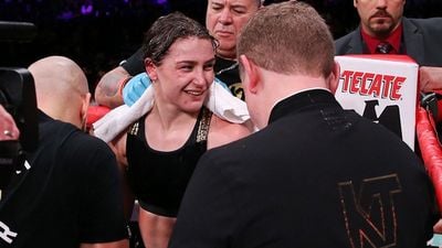 Katie Taylor had an emphatic message for Amanda Serrano after her latest win