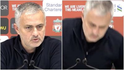 Jose Mourinho answers Paul Pogba question as he walks out of press conference