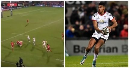 Robert Baloucoune redeems himself by finishing off exceptional Ulster try