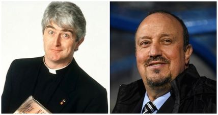 Rafa Benitez reveals the role Father Ted played when he first moved to England