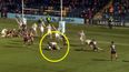 Crazy scenes as Worcester score 99th minute winner against 11-man Bath