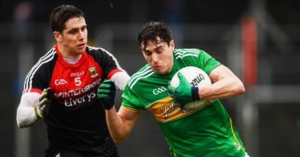 Leitrim player gets red card, sets up equalising score on his way off