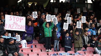 Napoli pledge to walk off field in instances of racial abuse