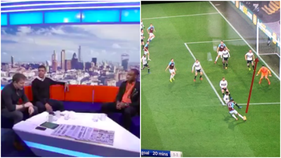 Goals on Sunday panel outraged that Jeff Hendrick wasn’t given Burnley’s equaliser