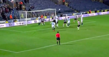 Irish defender Darragh Lenihan powers home stunning header against Newcastle