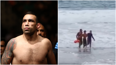 Former UFC heavyweight champion Fabricio Werdum rescues drowning teenager