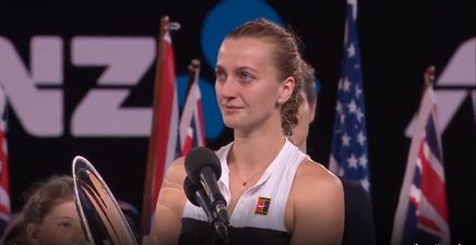 Emotional Petra Kvitova gives incredible speech after Australian Open final loss