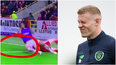 Rangers star mocked by James McClean for red card incident against Aberdeen